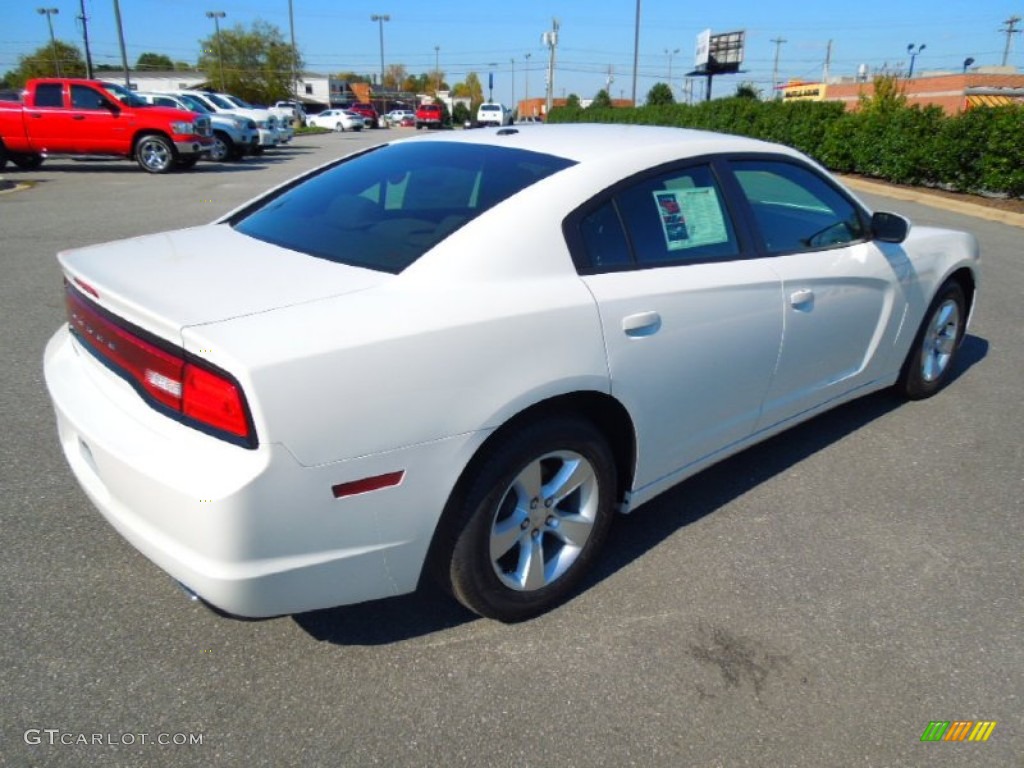 2013 Charger SE - Ivory Pearl / Black photo #5