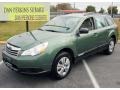Cypress Green Pearl 2010 Subaru Outback 2.5i Wagon