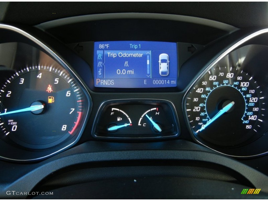 2013 Ford Escape SE 2.0L EcoBoost Gauges Photo #72385169