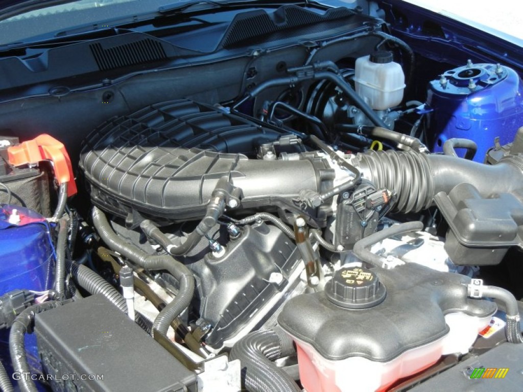 2013 Ford Mustang V6 Coupe 3.7 Liter DOHC 24-Valve Ti-VCT V6 Engine Photo #72385530