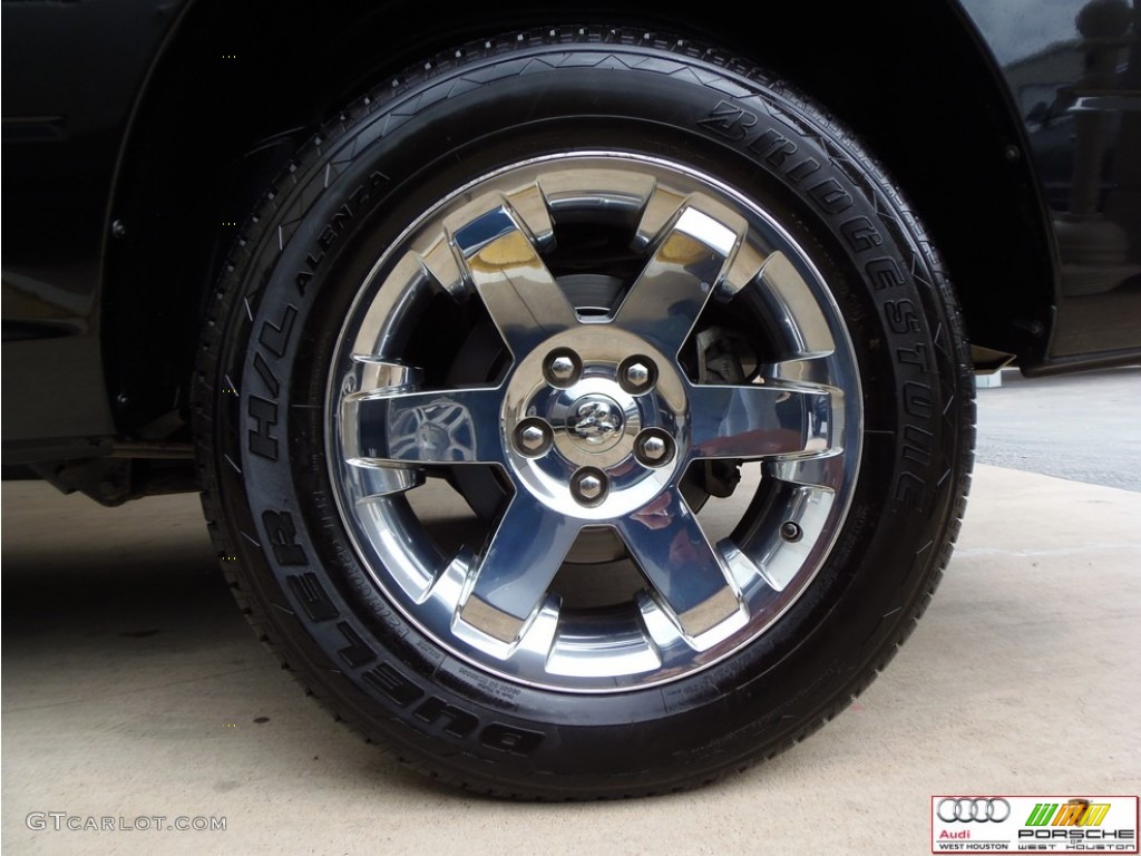 2009 Ram 1500 Laramie Quad Cab - Brilliant Black Crystal Pearl / Dark Slate Gray photo #31