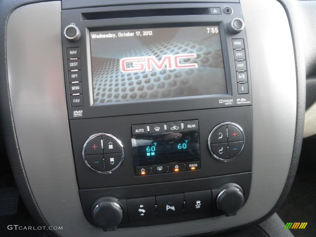 2013 Yukon XL SLT 4x4 - Champagne Silver Metallic / Ebony photo #6