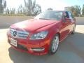 Mars Red - C 250 Coupe Photo No. 12