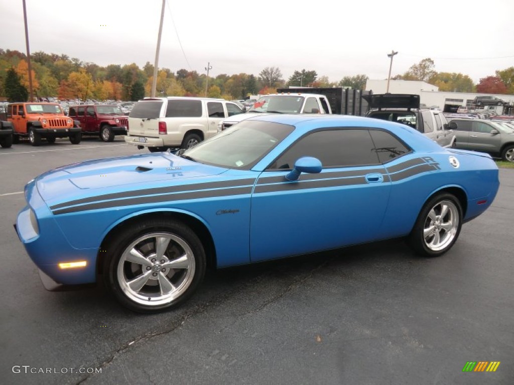 B5 Blue Pearlcoat 2010 Dodge Challenger R/T Classic Exterior Photo #72386880