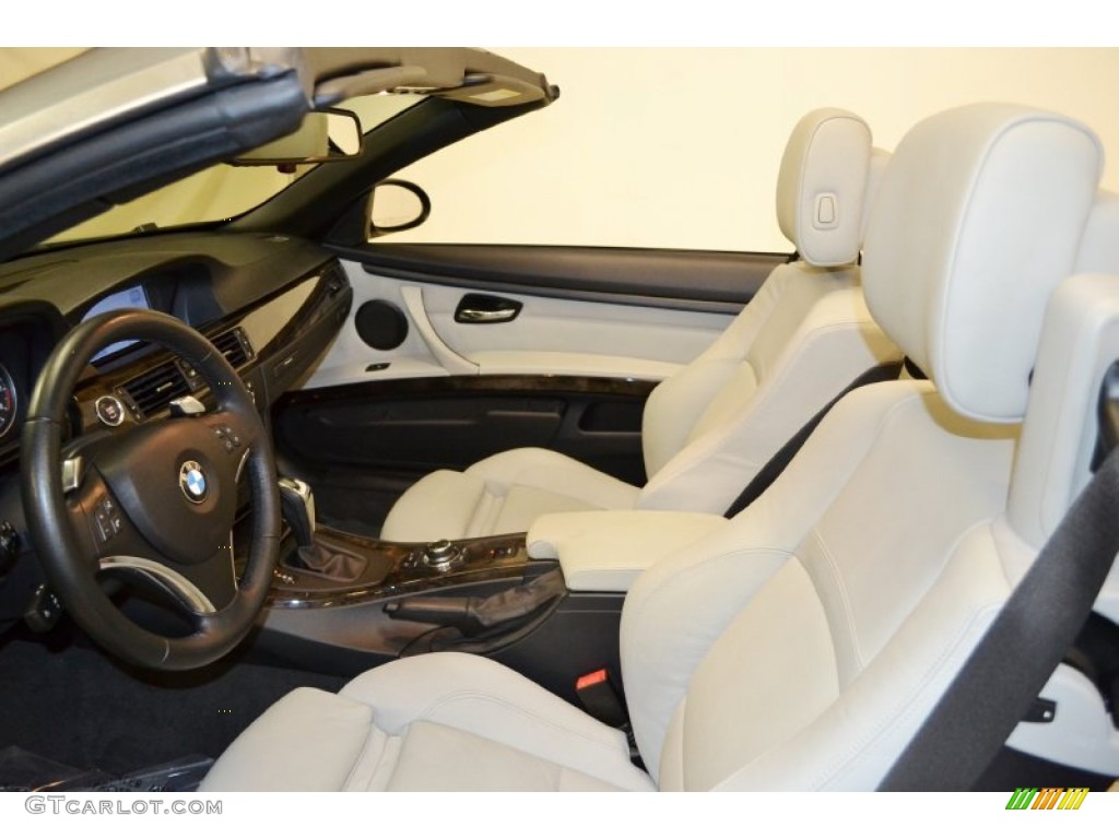 2009 3 Series 328i Convertible - Space Grey Metallic / Cream Beige Dakota Leather photo #11
