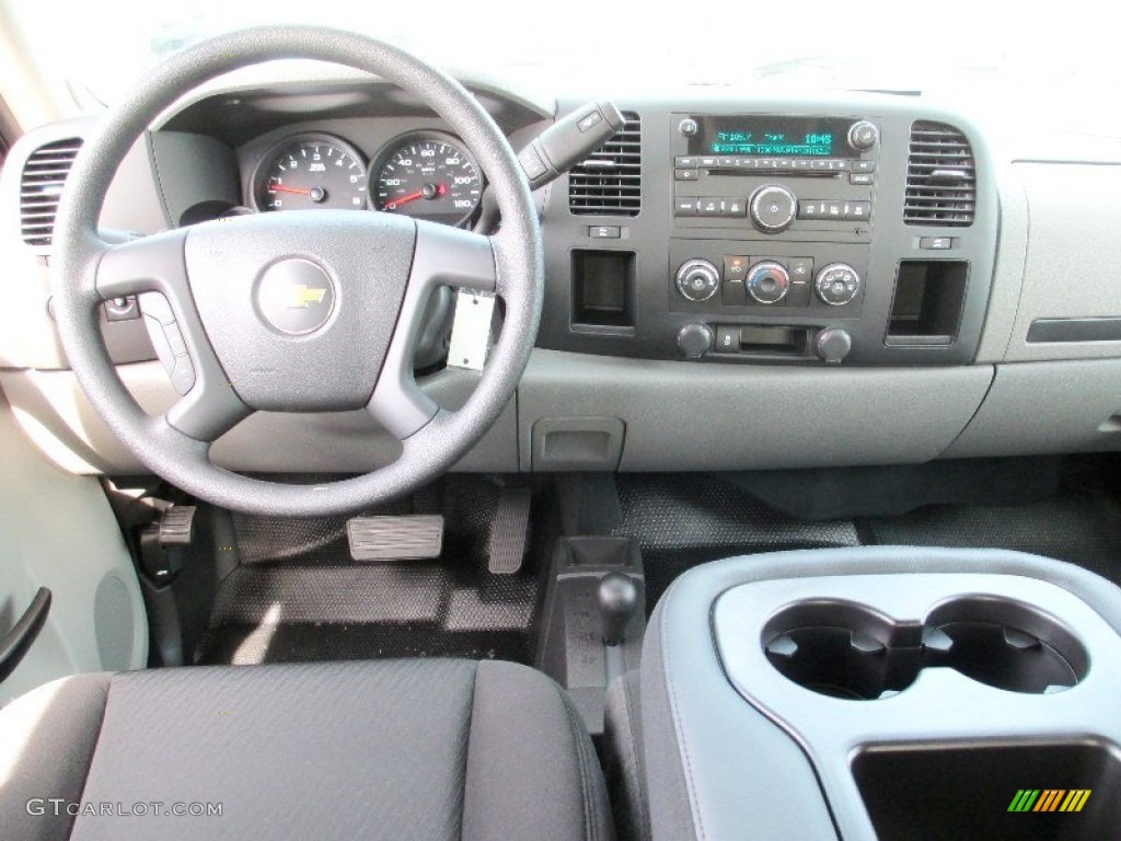2012 Chevrolet Silverado 1500 Work Truck Crew Cab 4x4 Dark Titanium Dashboard Photo #72387318