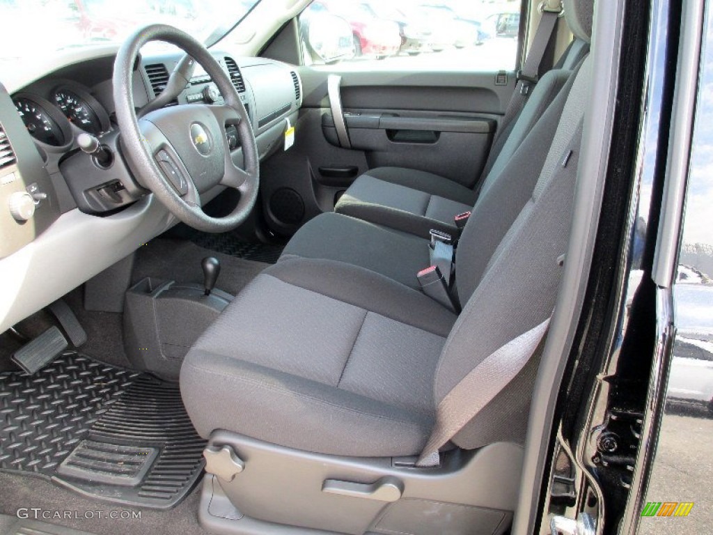 2012 Silverado 1500 LS Crew Cab 4x4 - Black / Dark Titanium photo #17