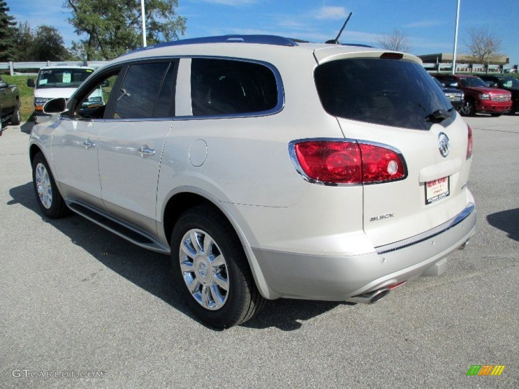 2012 Enclave FWD - White Diamond Tricoat / Cashmere photo #2