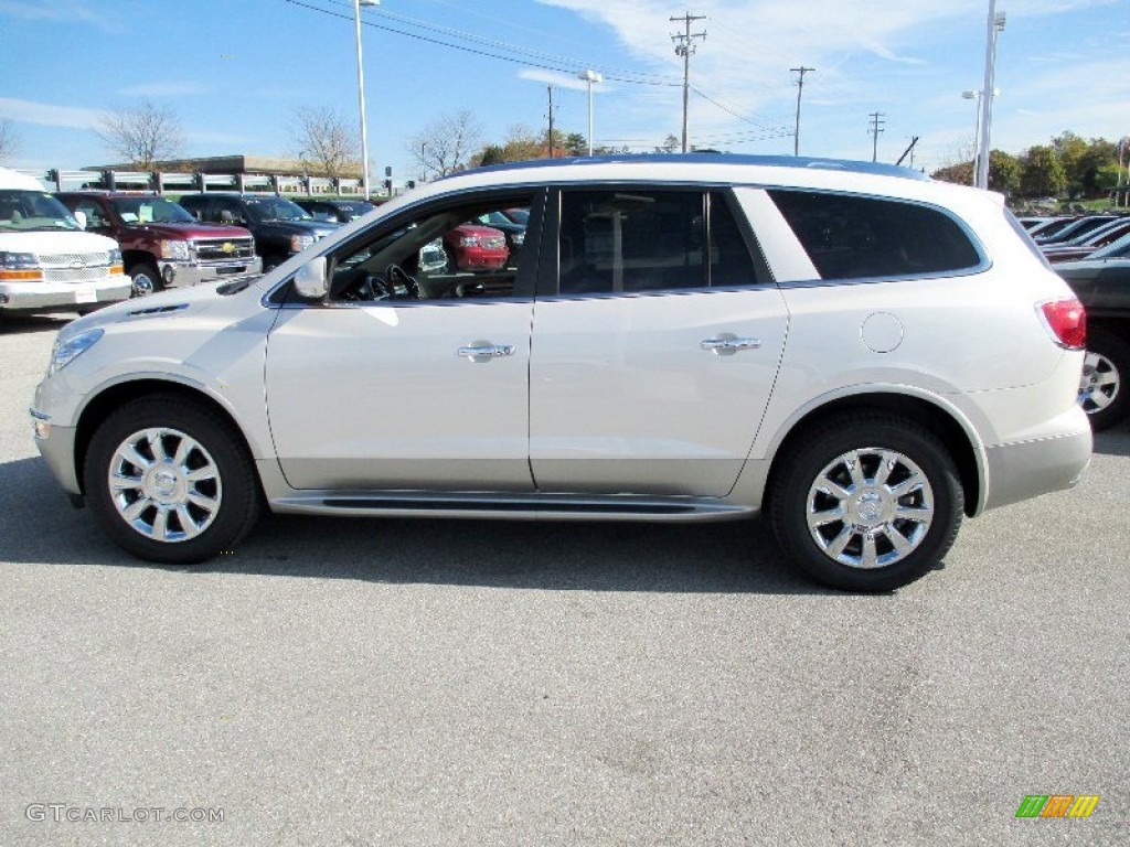 2012 Enclave FWD - White Diamond Tricoat / Cashmere photo #12