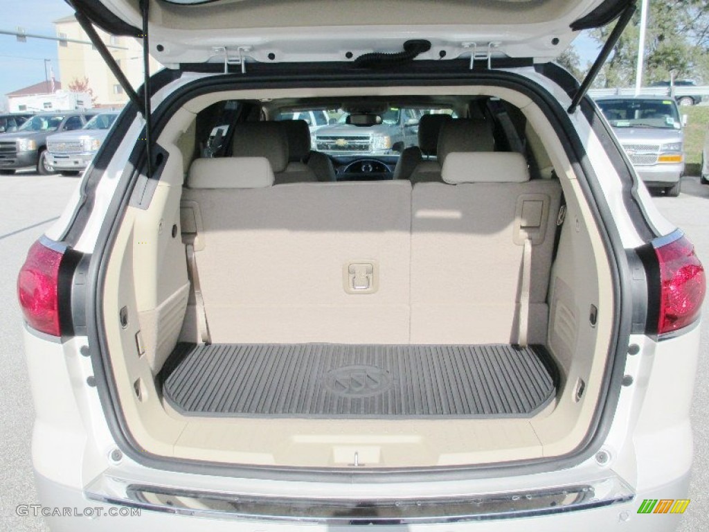 2012 Enclave FWD - White Diamond Tricoat / Cashmere photo #19