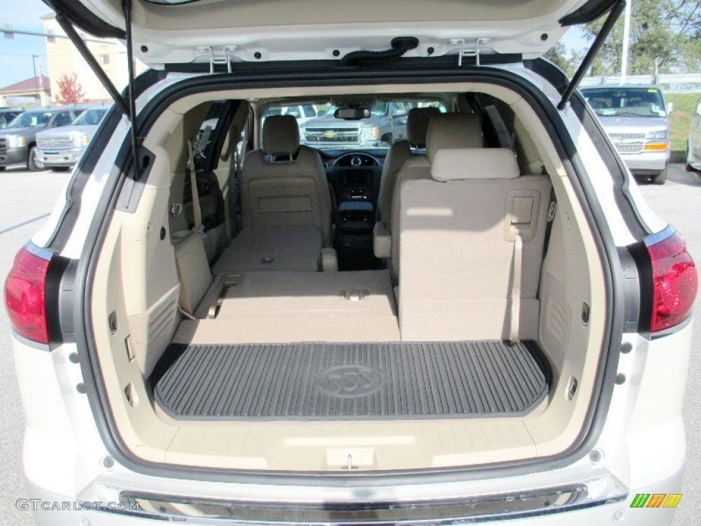2012 Enclave FWD - White Diamond Tricoat / Cashmere photo #20