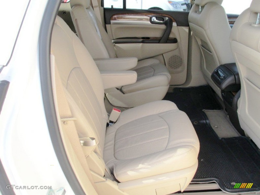 2012 Enclave FWD - White Diamond Tricoat / Cashmere photo #23