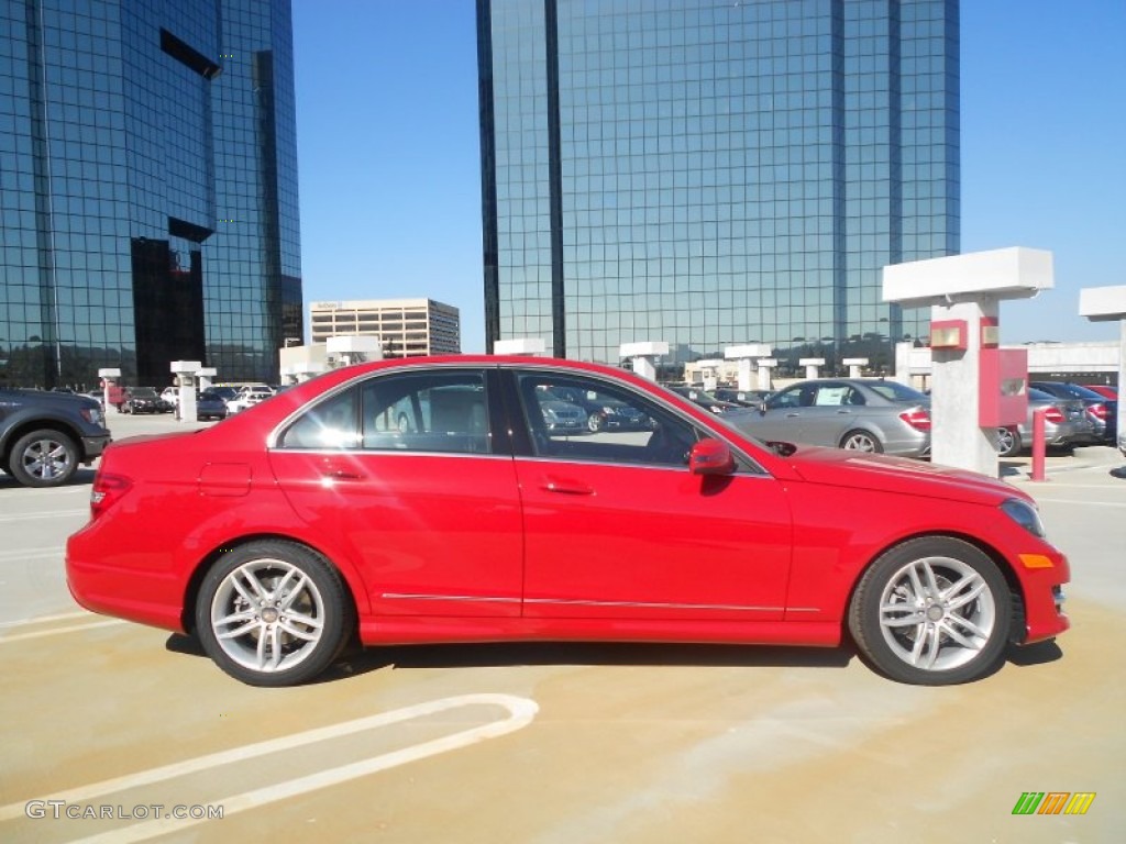 Mars Red 2013 Mercedes-Benz C 250 Sport Exterior Photo #72390030