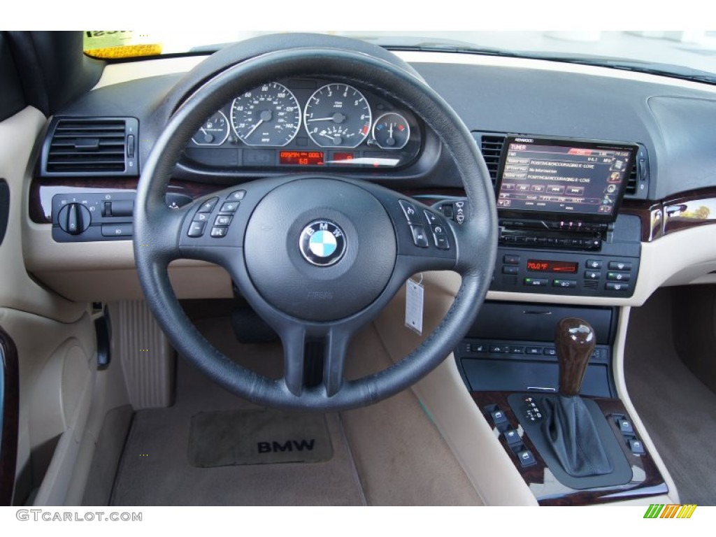 2005 3 Series 330i Convertible - Alpine White / Sand photo #19