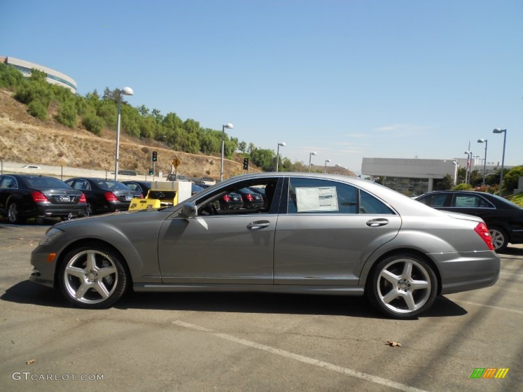 2013 S 550 Sedan - Palladium Silver Metallic / Black photo #11