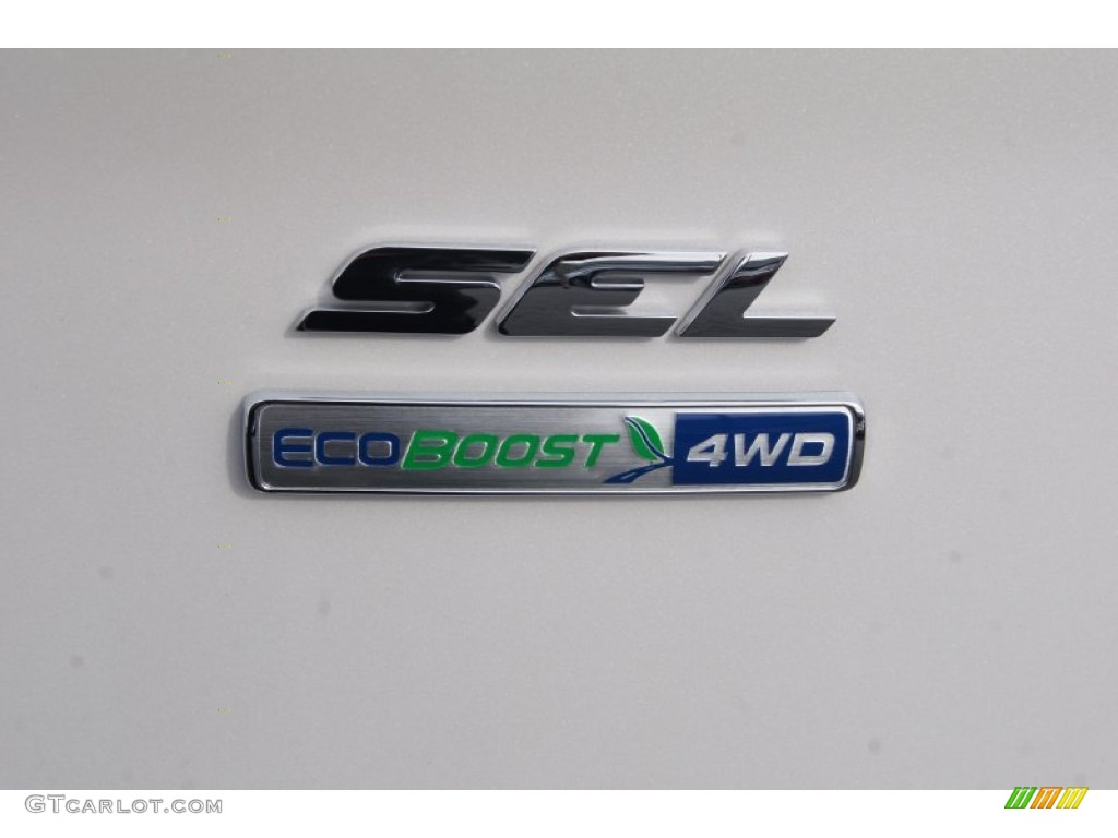 2013 Escape SEL 2.0L EcoBoost 4WD - White Platinum Metallic Tri-Coat / Charcoal Black photo #19