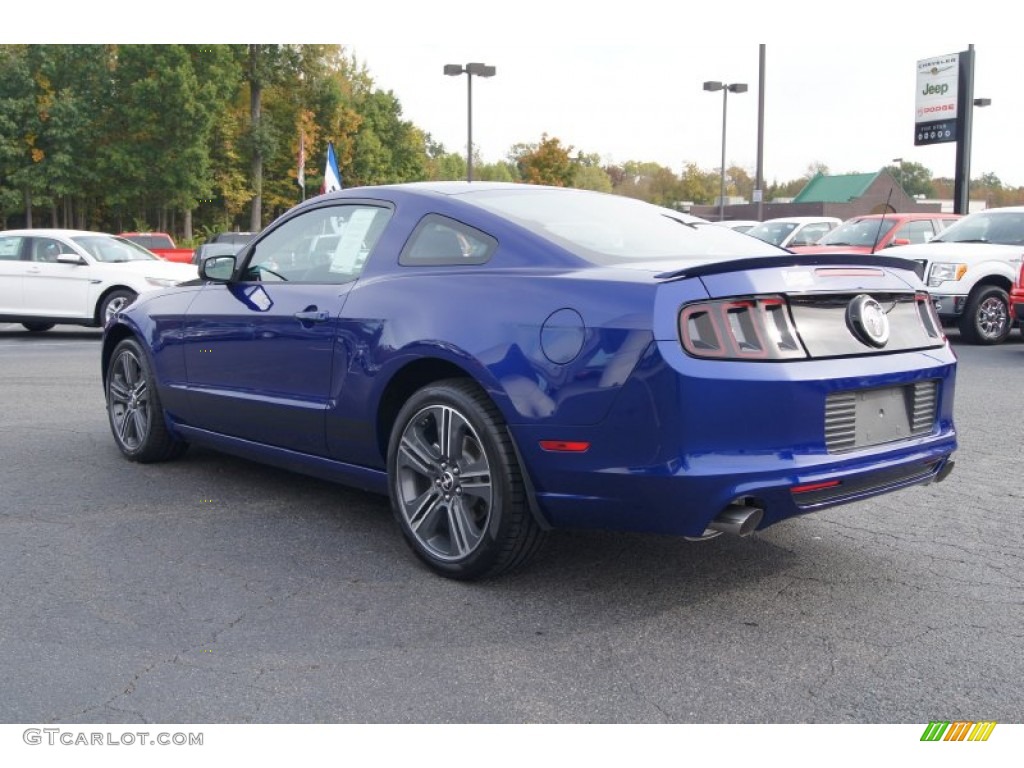 Deep Impact Blue Metallic 2013 Ford Mustang V6 Coupe Exterior Photo #72393492