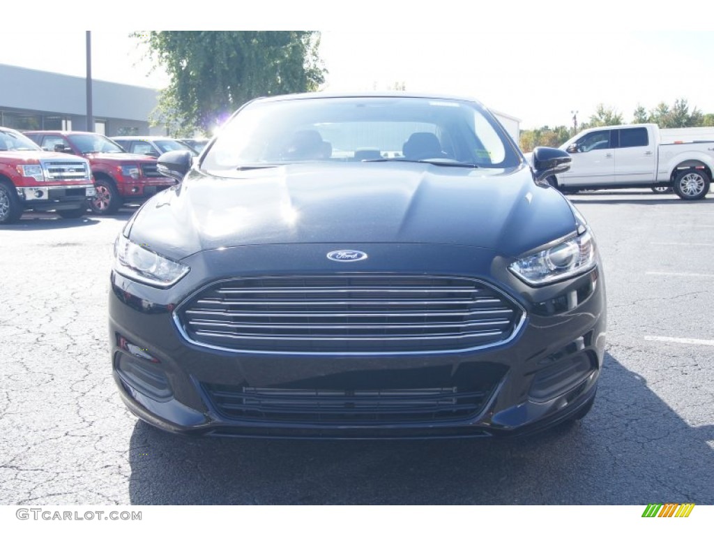 2013 Fusion SE 1.6 EcoBoost - Tuxedo Black Metallic / Charcoal Black photo #7