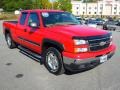 2006 Victory Red Chevrolet Silverado 1500 LT Extended Cab 4x4  photo #1
