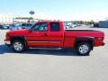 2006 Victory Red Chevrolet Silverado 1500 LT Extended Cab 4x4  photo #3