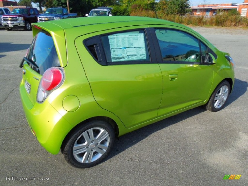 Jalapeno (Green) 2013 Chevrolet Spark LT Exterior Photo #72394377