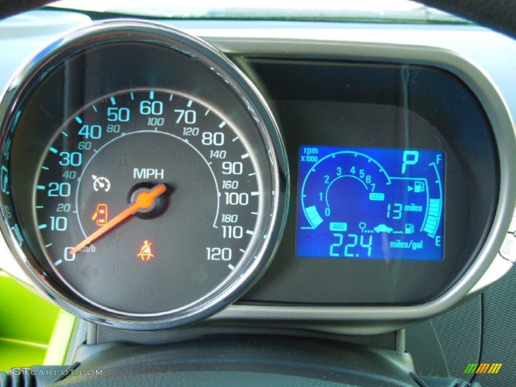 2013 Chevrolet Spark LT Gauges Photo #72394488