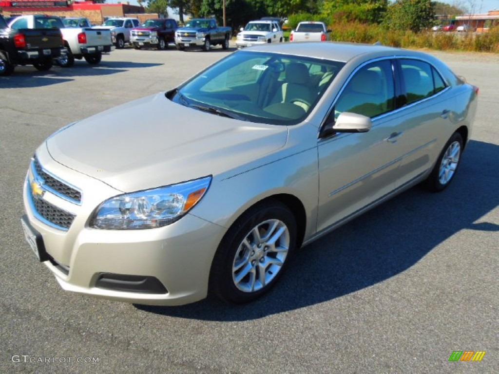 2013 Malibu LT - Champagne Silver Metallic / Cocoa/Light Neutral photo #2