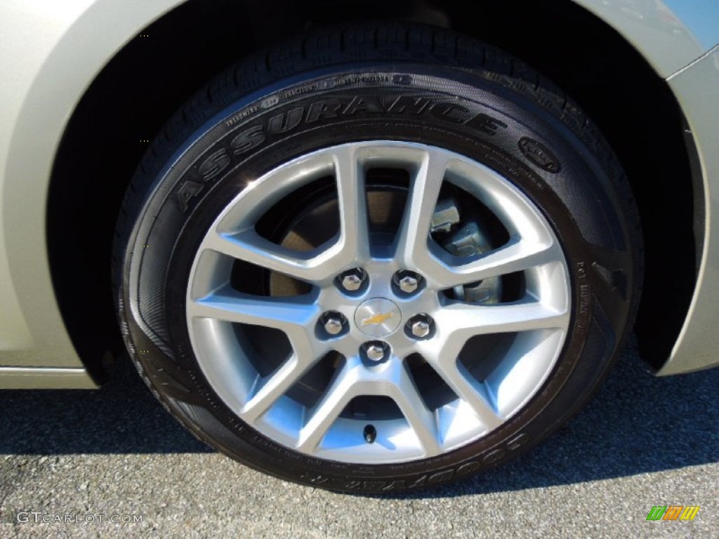 2013 Malibu LT - Champagne Silver Metallic / Cocoa/Light Neutral photo #22