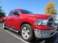 2010 Inferno Red Crystal Pearl Dodge Ram 1500 Big Horn Quad Cab  photo #4