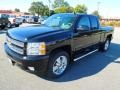 2013 Black Chevrolet Silverado 1500 LTZ Extended Cab 4x4  photo #2