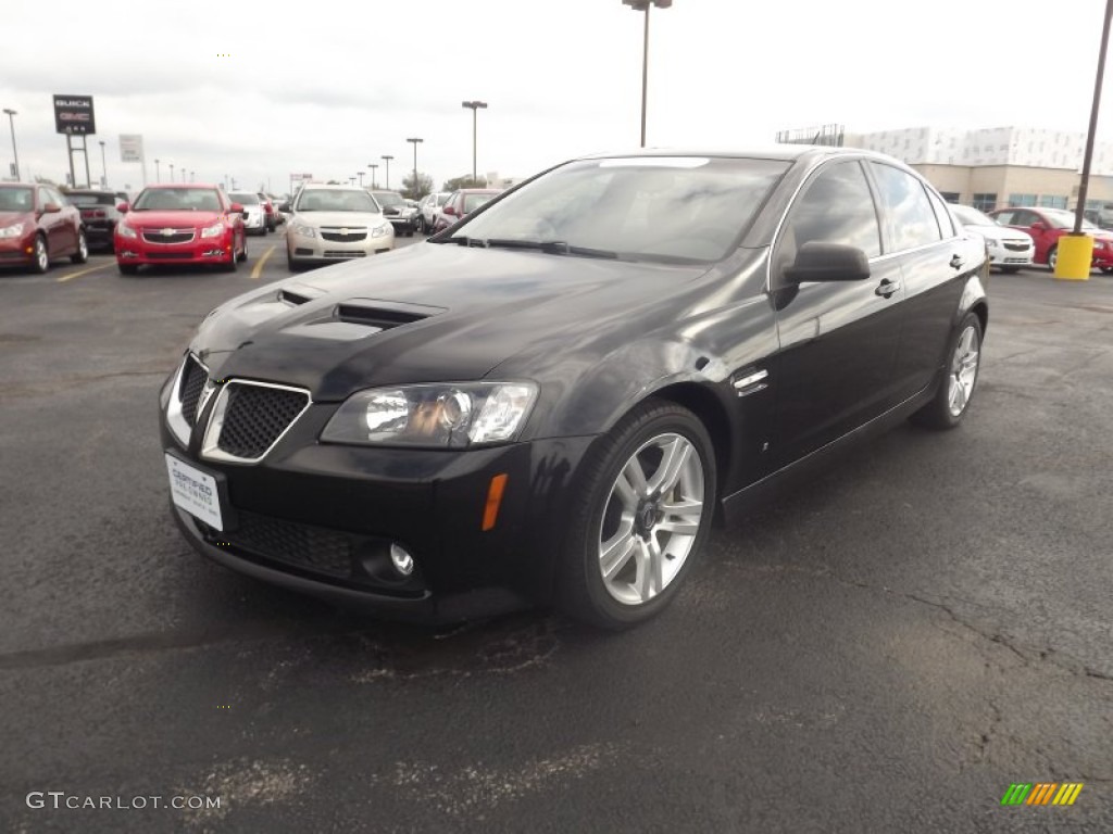 2009 G8 Sedan - Panther Black / Onyx photo #1