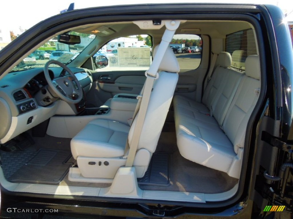 2013 Silverado 1500 LTZ Extended Cab 4x4 - Black / Light Titanium/Dark Titanium photo #17