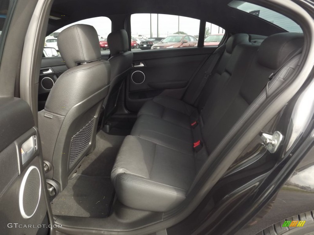 Onyx Interior 2009 Pontiac G8 Sedan Photo #72395250