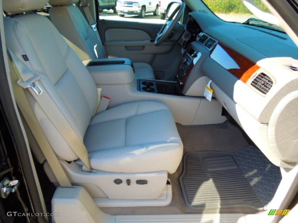 2013 Silverado 1500 LTZ Extended Cab 4x4 - Black / Light Titanium/Dark Titanium photo #22