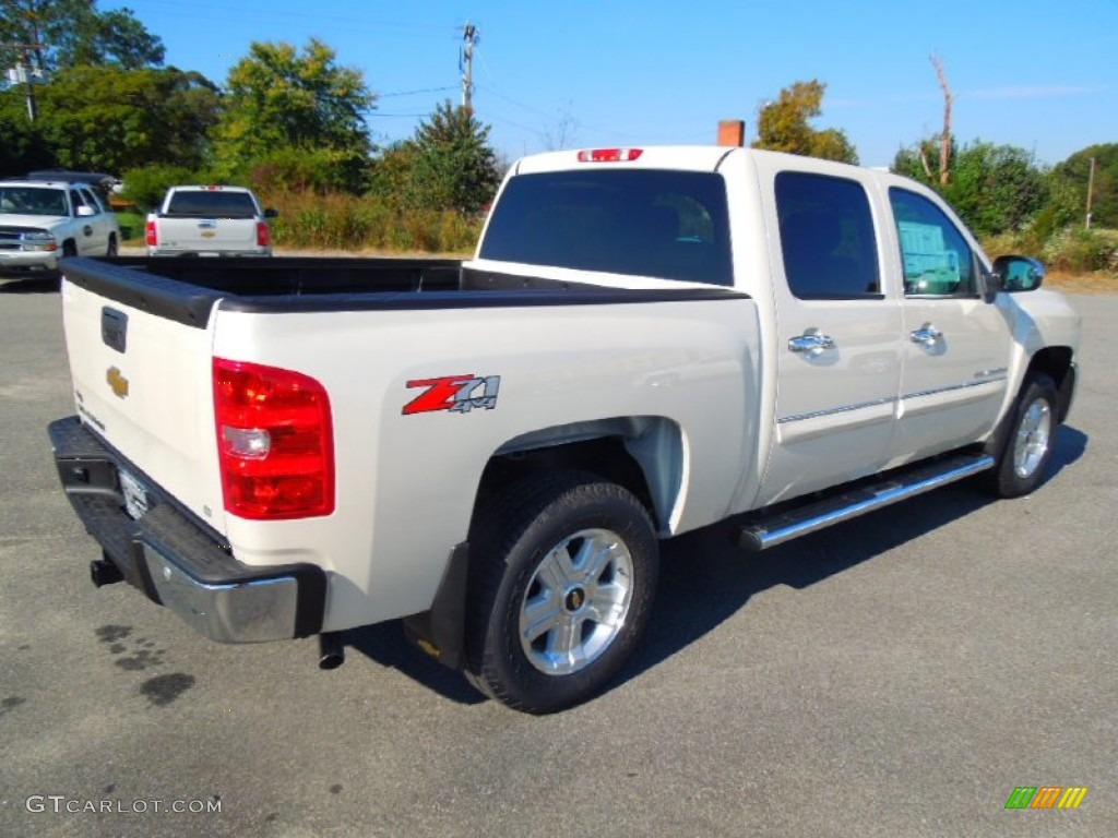 2013 Silverado 1500 LT Crew Cab 4x4 - White Diamond Tricoat / Ebony photo #5