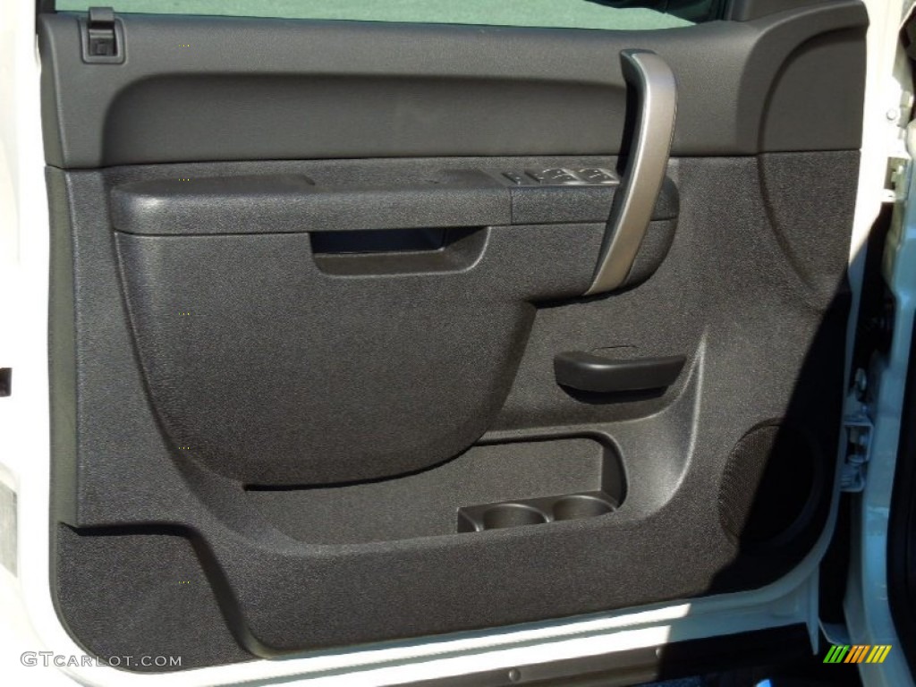2013 Silverado 1500 LT Crew Cab 4x4 - White Diamond Tricoat / Ebony photo #10