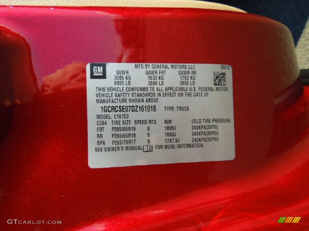 2013 Silverado 1500 LT Extended Cab - Deep Ruby Metallic / Light Cashmere/Dark Cashmere photo #7