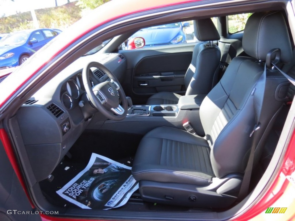 2013 Challenger SXT Plus - Redline 3-Coat Pearl / Dark Slate Gray photo #6