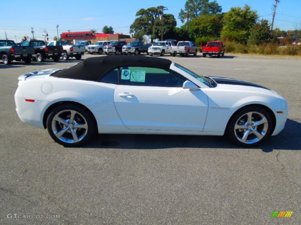 Summit White 2013 Chevrolet Camaro LT/RS Convertible Exterior Photo #72396015