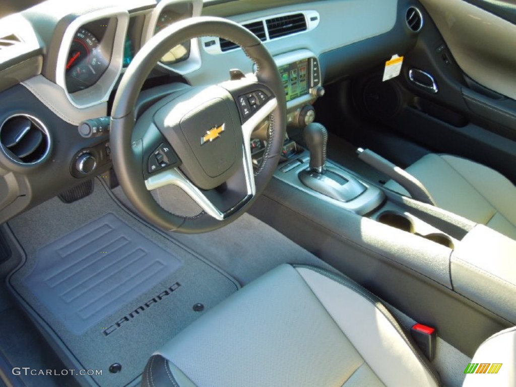 Gray Interior 2013 Chevrolet Camaro LT/RS Convertible Photo #72396165