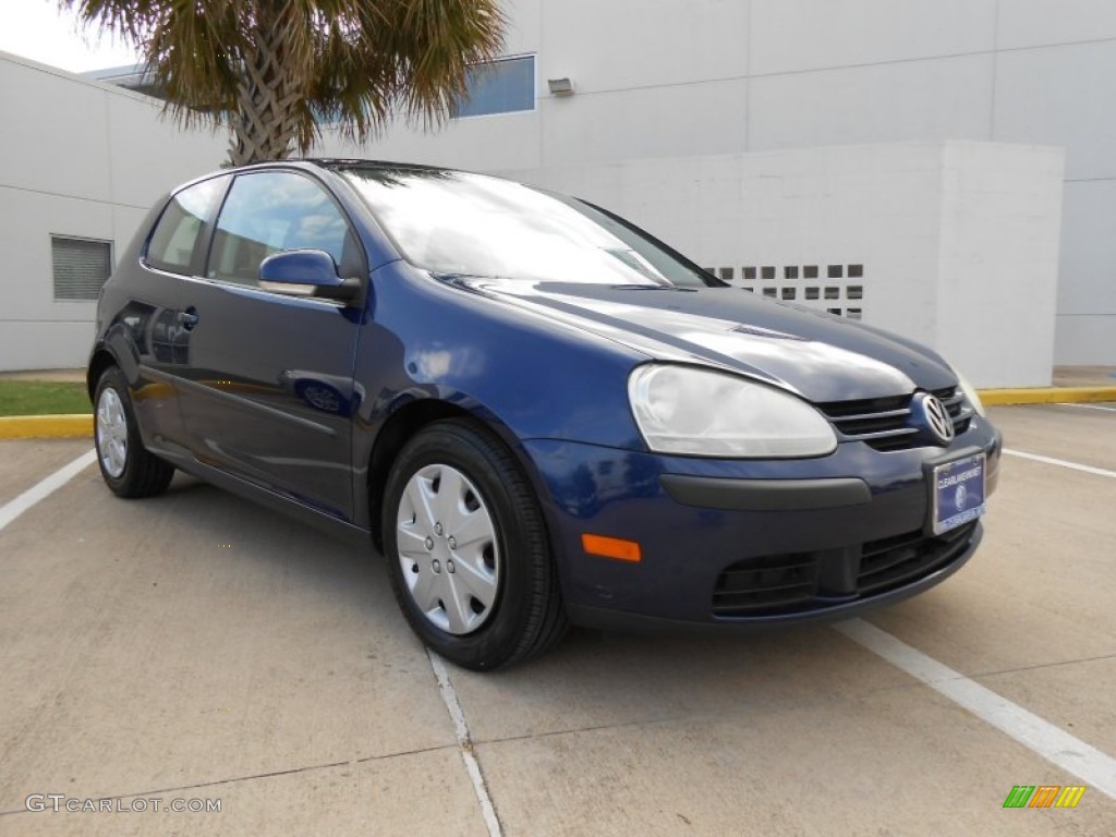 Shadow Blue Metallic 2007 Volkswagen Rabbit 2 Door Exterior Photo #72398494