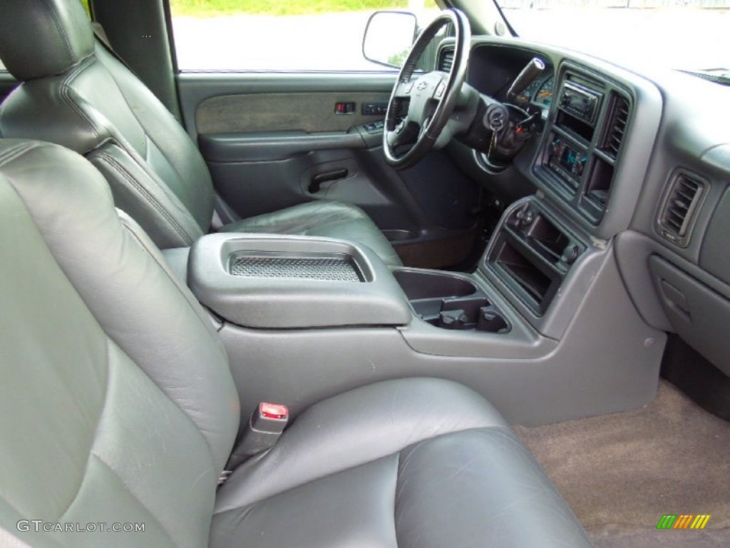 2003 Silverado 1500 LT Crew Cab 4x4 - Light Pewter Metallic / Dark Charcoal photo #25