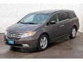 2013 Smokey Topaz Metallic Honda Odyssey Touring  photo #3