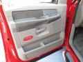2007 Dodge Ram 2500 Khaki Interior Door Panel Photo