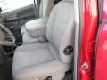 2007 Flame Red Dodge Ram 2500 ST Quad Cab  photo #35