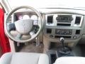 2007 Dodge Ram 2500 Khaki Interior Dashboard Photo