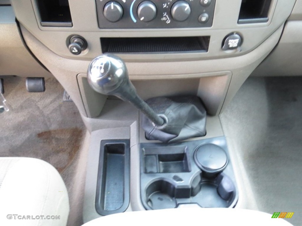 2007 Dodge Ram 2500 ST Quad Cab 6 Speed Manual Transmission Photo #72400094