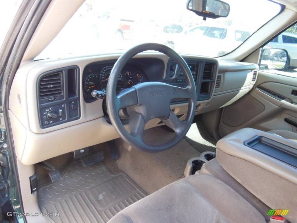 2007 Sierra 1500 Classic SL Crew Cab - Medium Green Metallic / Neutral photo #12