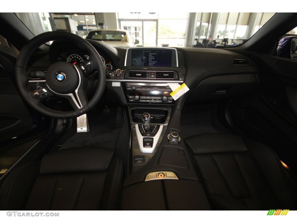 2012 M6 Convertible - San Marino Blue Metallic / Black photo #4