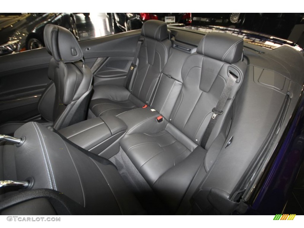 2012 M6 Convertible - San Marino Blue Metallic / Black photo #15